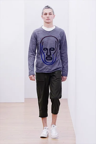 コムデギャルソンシャツ 2017秋冬 LOOK 26