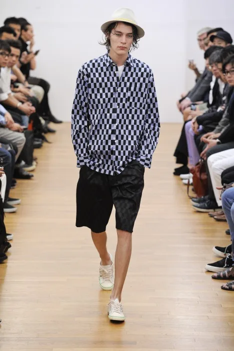 コムデギャルソンシャツ 2012春夏 LOOK 17