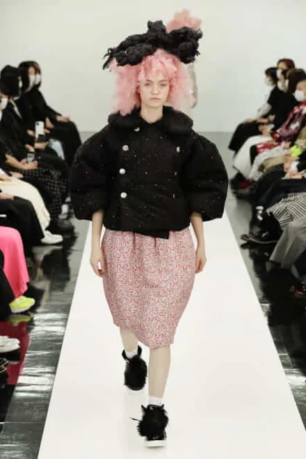 トリココムデギャルソン 2020秋冬 LOOK 6
