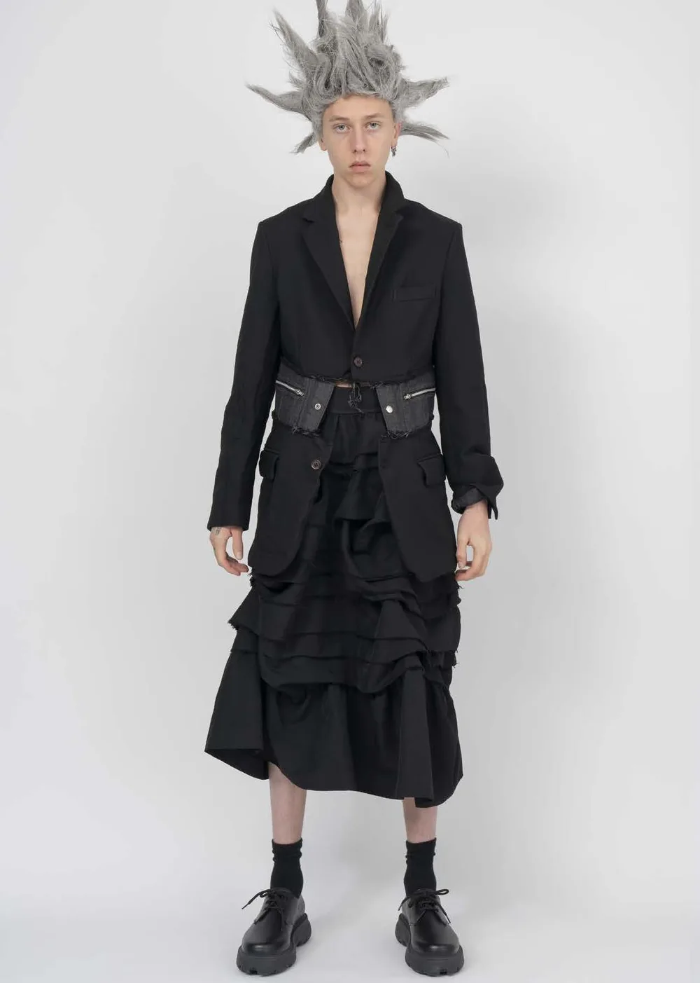 ブラックコムデギャルソン 2025年春夏 LOOK 8
