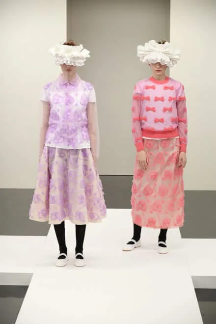 トリココムデギャルソン 2017春夏 LOOK 5