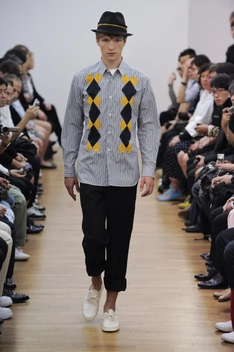 コムデギャルソンシャツ 2010春夏 LOOK 20