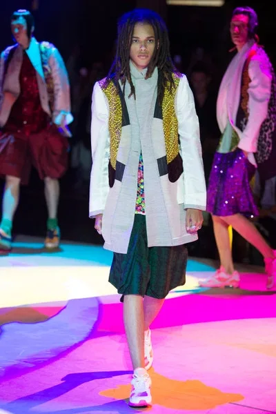 コムデギャルソンオムプリュス 2018春夏 LOOK 4
