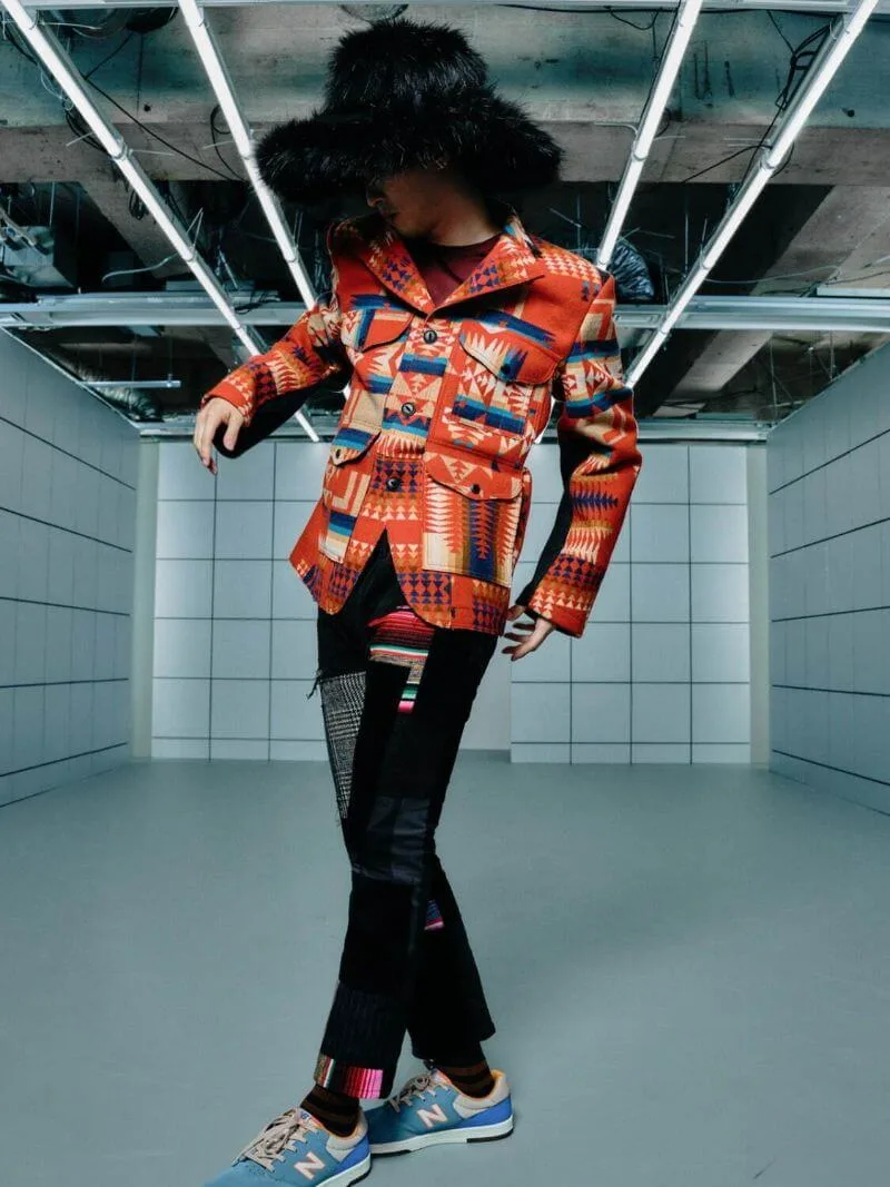 ジュンヤワタナベマン 2022年秋冬 LOOK 34