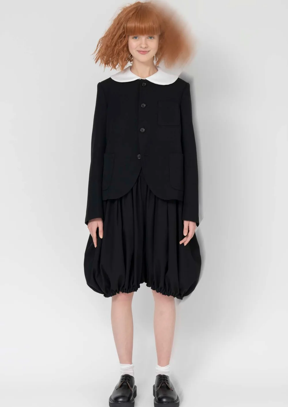 コムデギャルソンガール 2023年秋冬 LOOK 3