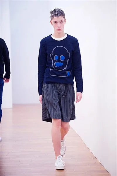 コムデギャルソンシャツ 2017秋冬 LOOK 28