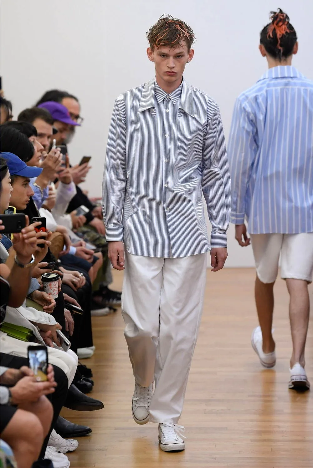 コムデギャルソンシャツ 2020春夏 LOOK 12