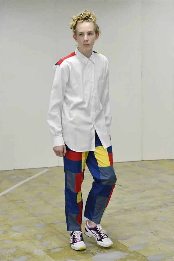 コムデギャルソンシャツ 2021春夏 LOOK 26