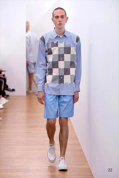 コムデギャルソンシャツ 2017春夏 LOOK 22