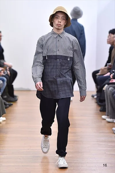コムデギャルソンシャツ 2016秋冬 LOOK 16