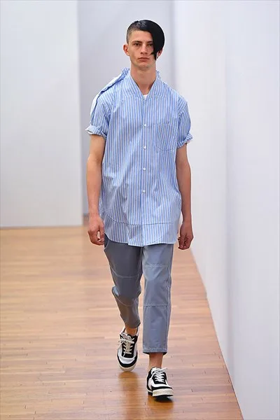 コムデギャルソンシャツ 2018春夏 LOOK 4