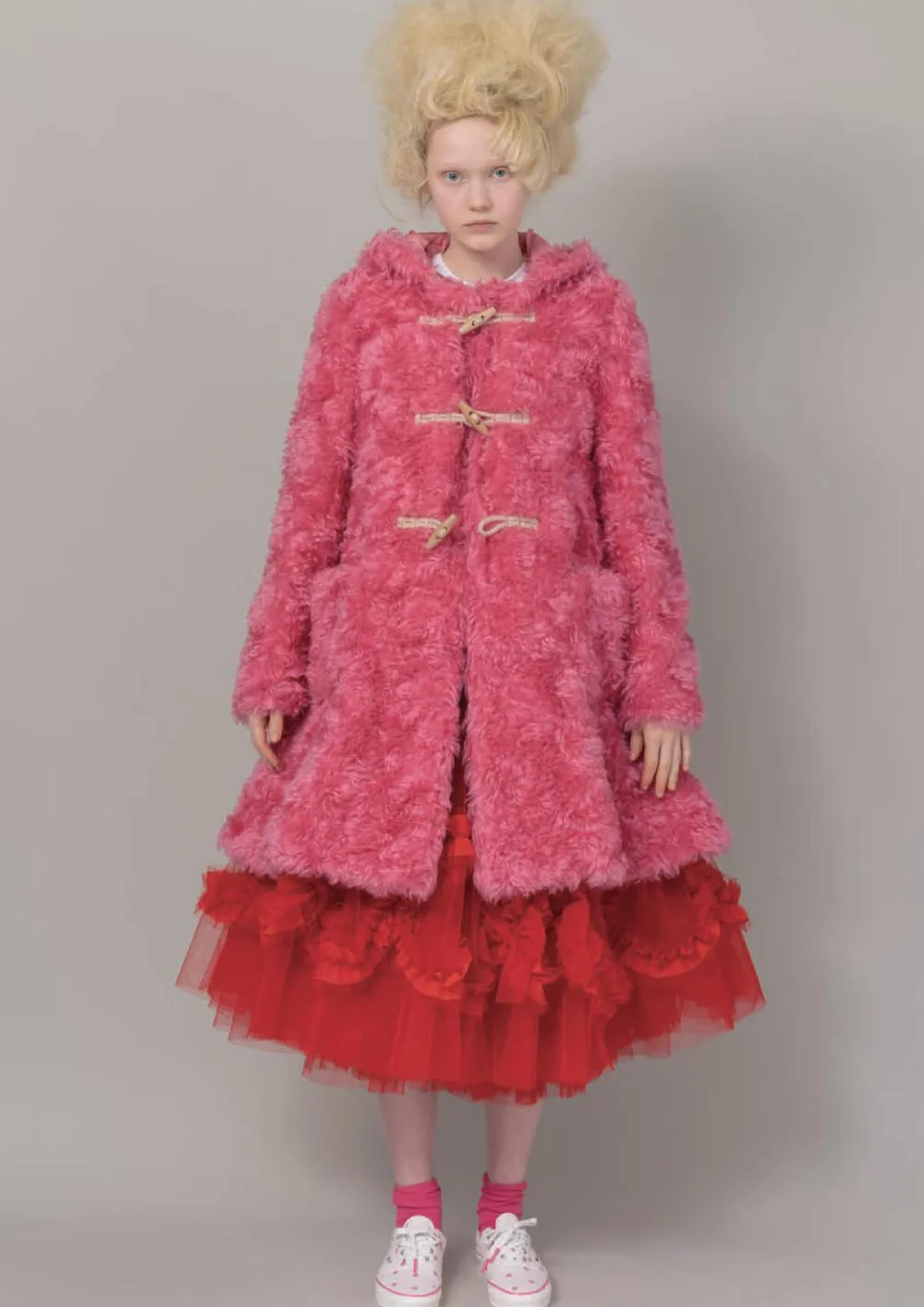 コムデギャルソンガール 2021年秋冬 LOOK 33