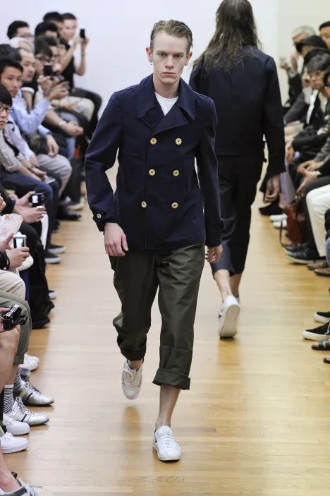 コムデギャルソンシャツ 2012春夏 LOOK 2