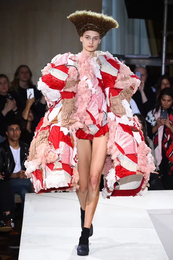 コムデギャルソン 2018春夏 LOOK 14