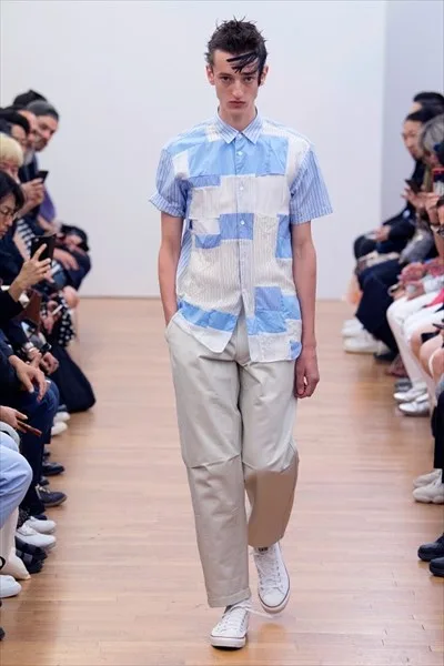 コムデギャルソンシャツ 2019春夏 LOOK 27