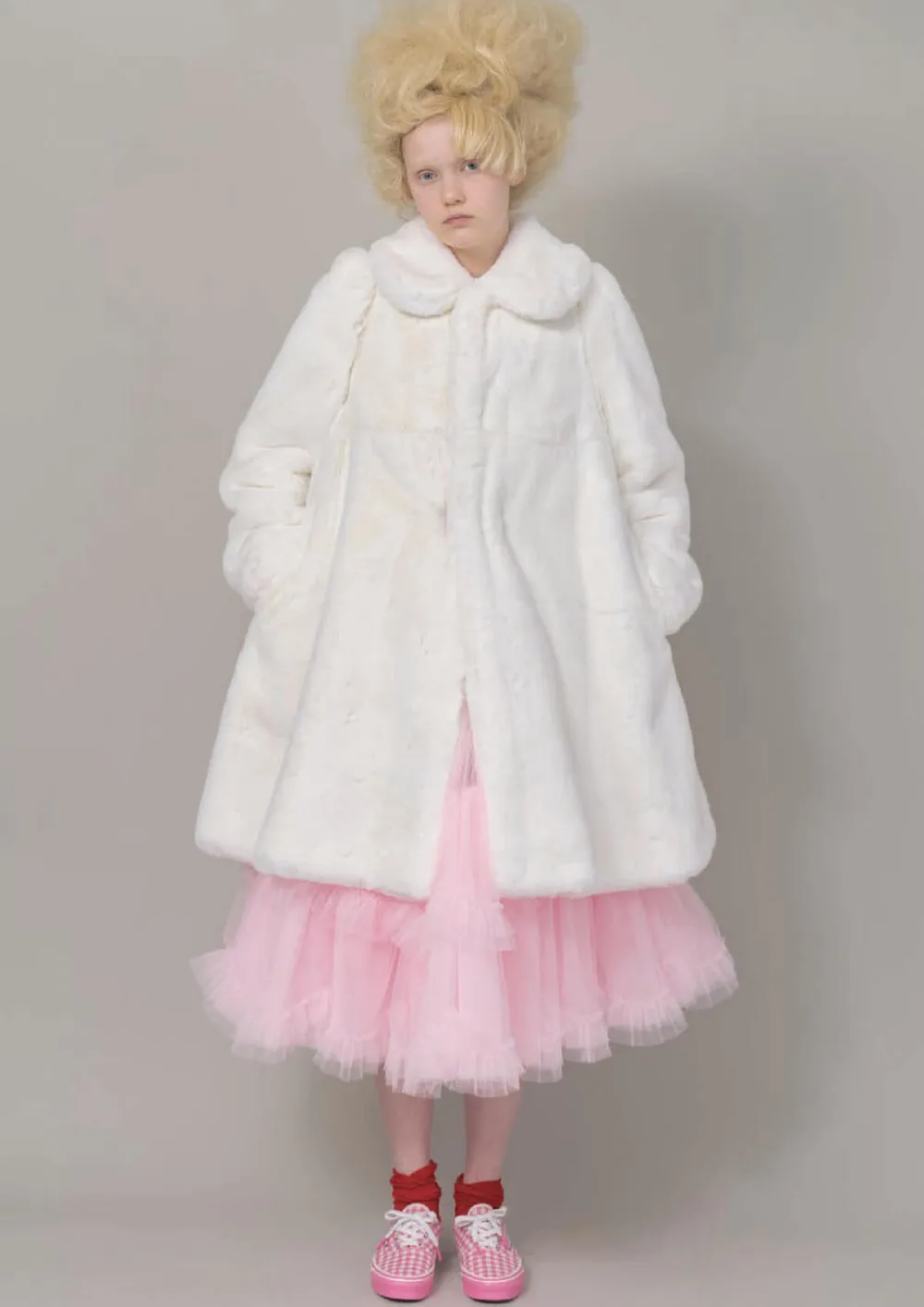 コムデギャルソンガール 2021年秋冬 LOOK 34