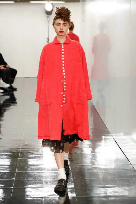 トリココムデギャルソン 2018秋冬 LOOK 35