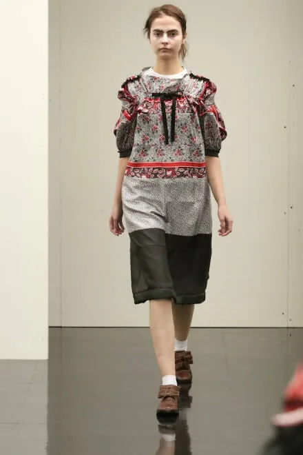 トリココムデギャルソン 2016秋冬 LOOK 43