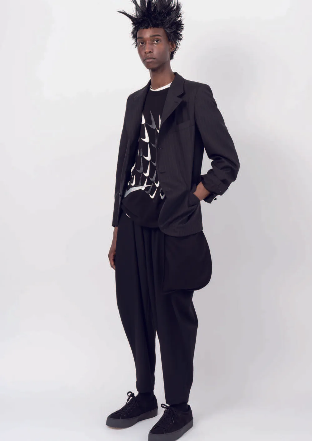 ブラックコムデギャルソン 2024年秋冬 LOOK 9