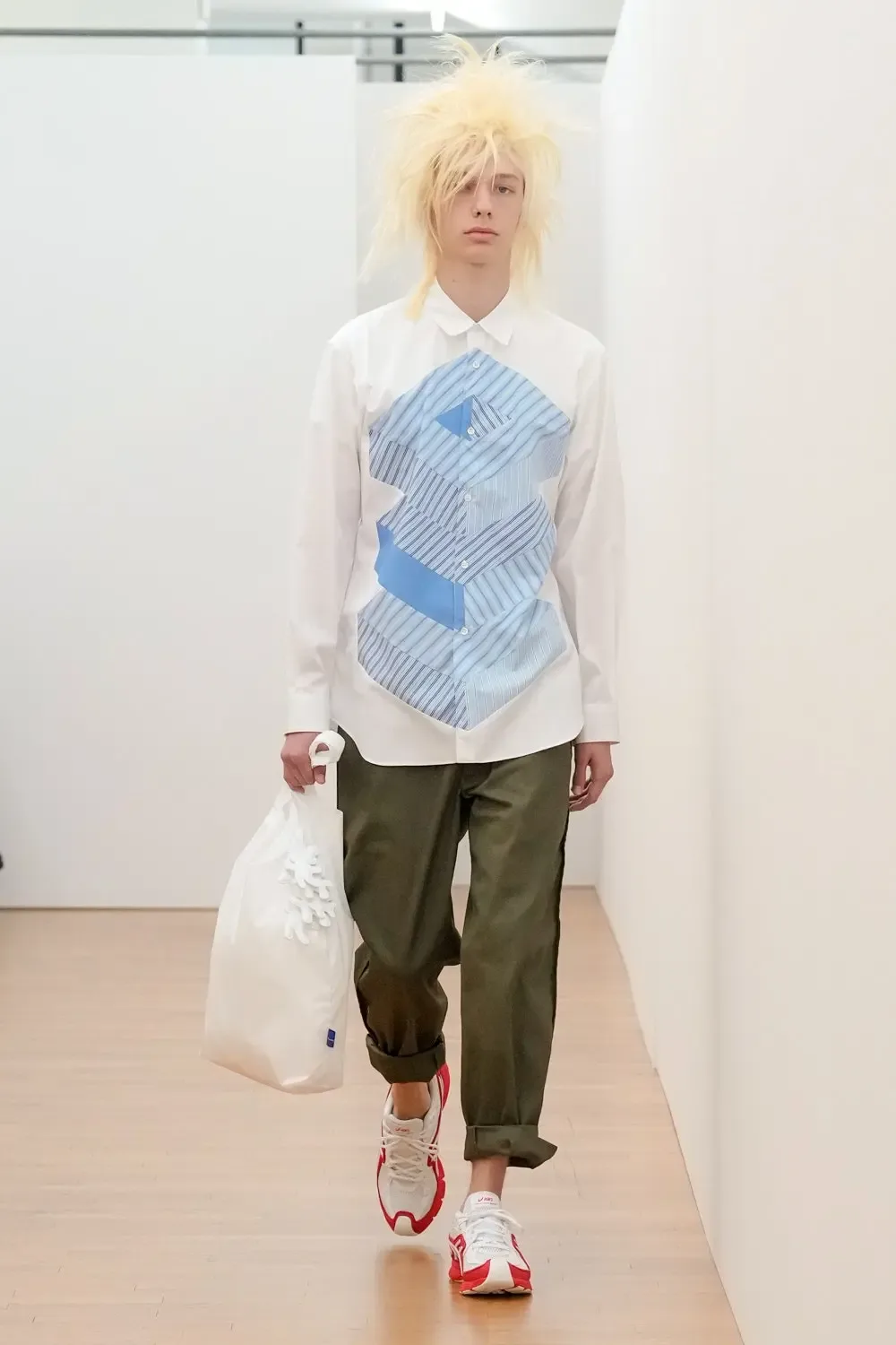 コムデギャルソンシャツ 2026年春夏 LOOK 9