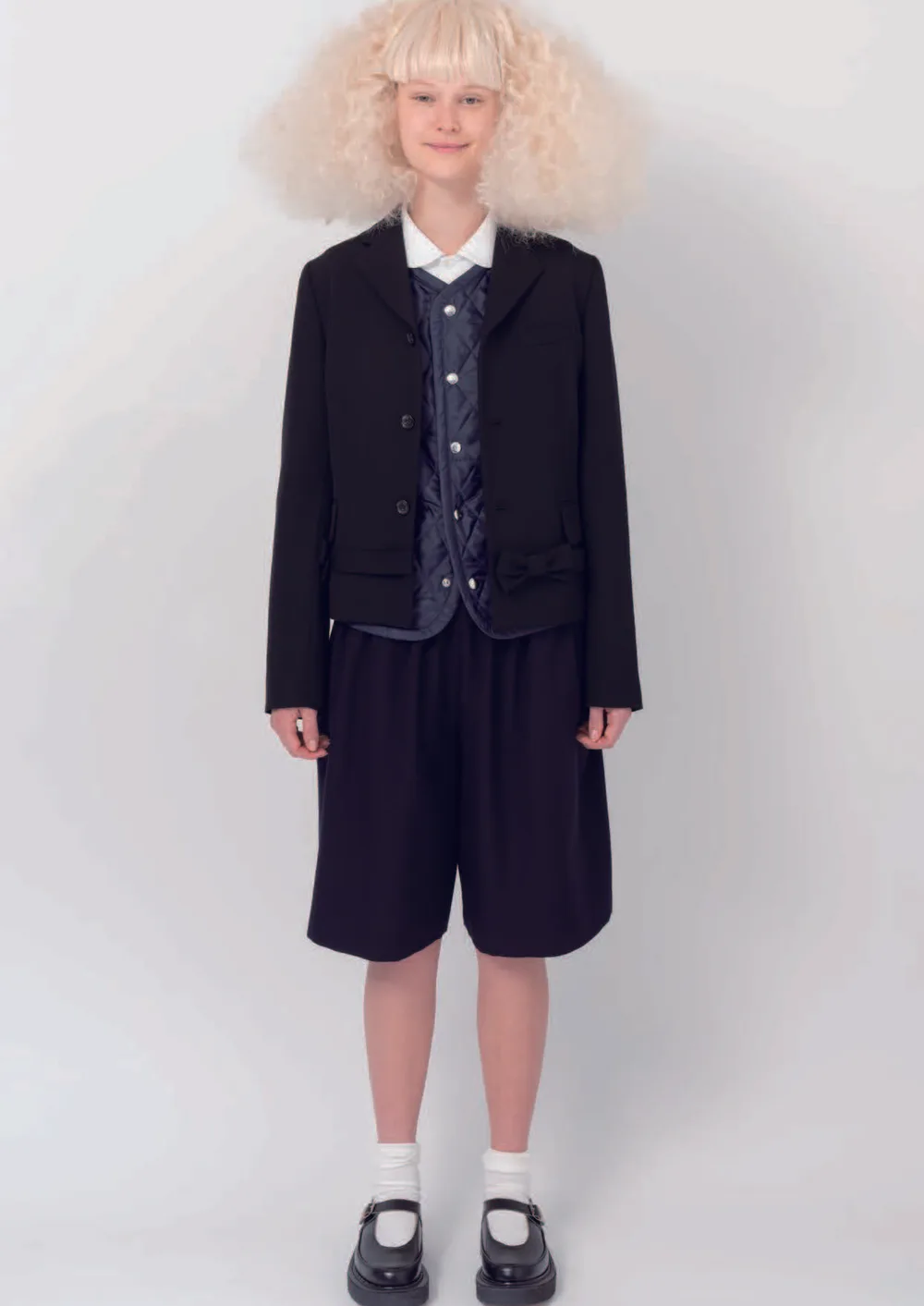 コムデギャルソンガール 2024年秋冬 LOOK 7