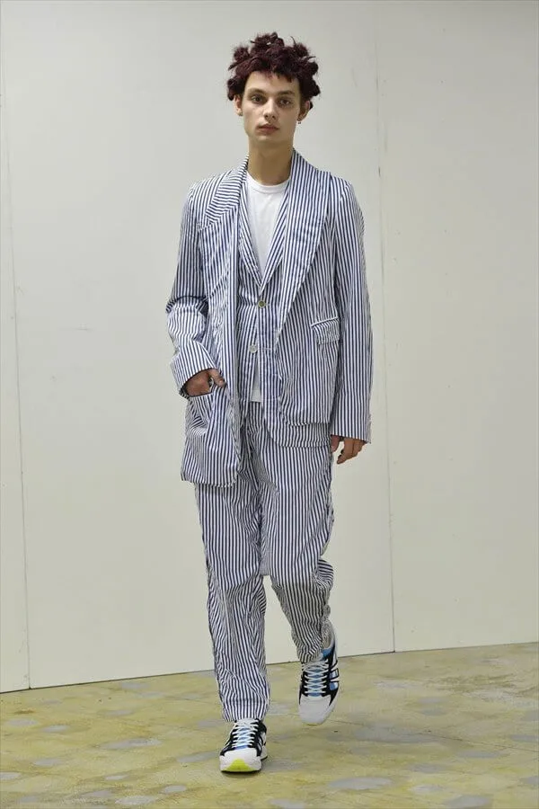コムデギャルソンシャツ 2021春夏 LOOK 7