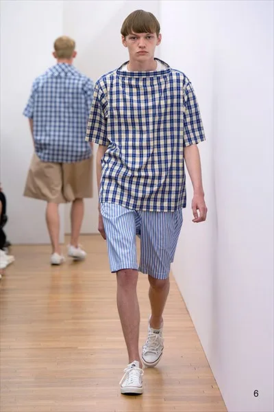コムデギャルソンシャツ 2017春夏 LOOK 45