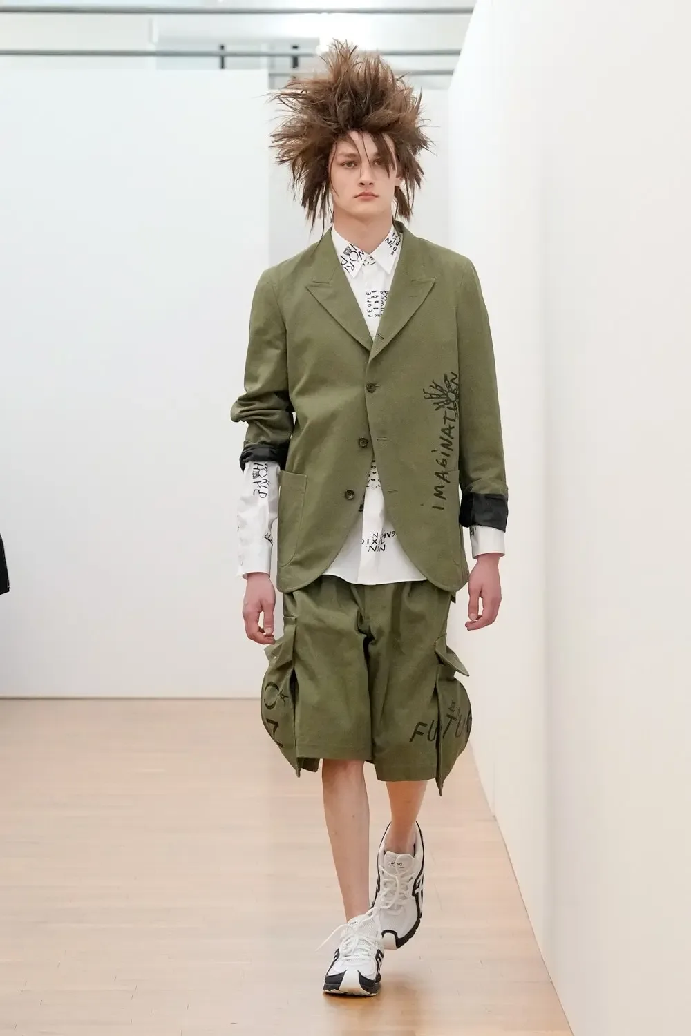 コムデギャルソンシャツ 2026年春夏 LOOK 4