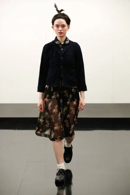 トリココムデギャルソン 2017秋冬 LOOK 35