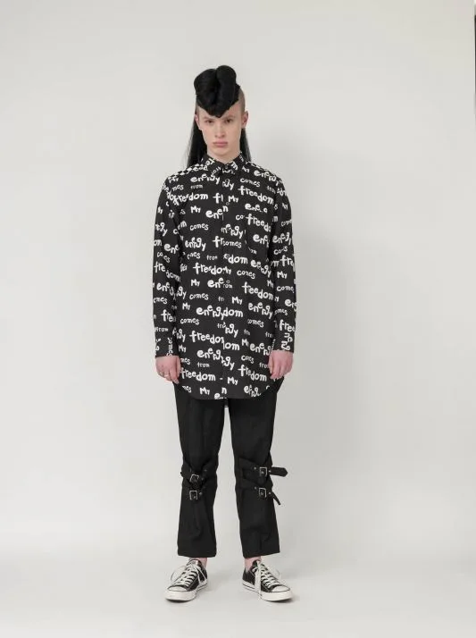 ブラックコムデギャルソン 2019秋冬 LOOK 33