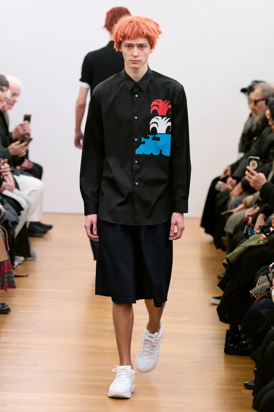 コムデギャルソンシャツ 2026年秋冬 LOOK 12