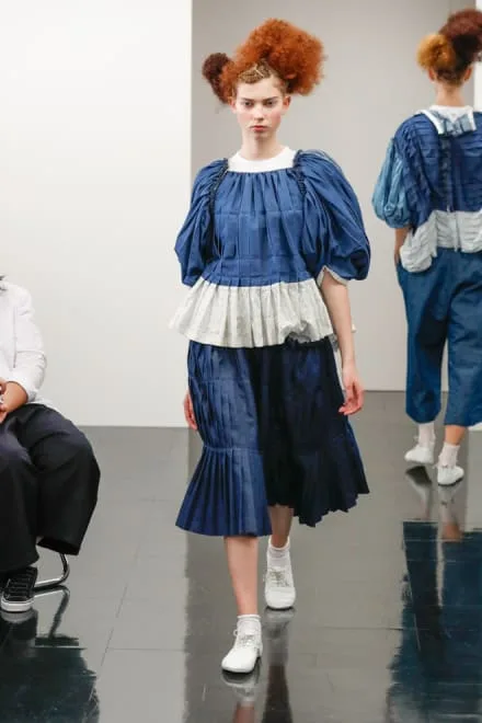 トリココムデギャルソン 2018春夏 LOOK 44
