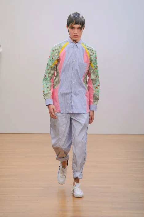 コムデギャルソンシャツ 2013春夏 LOOK 9