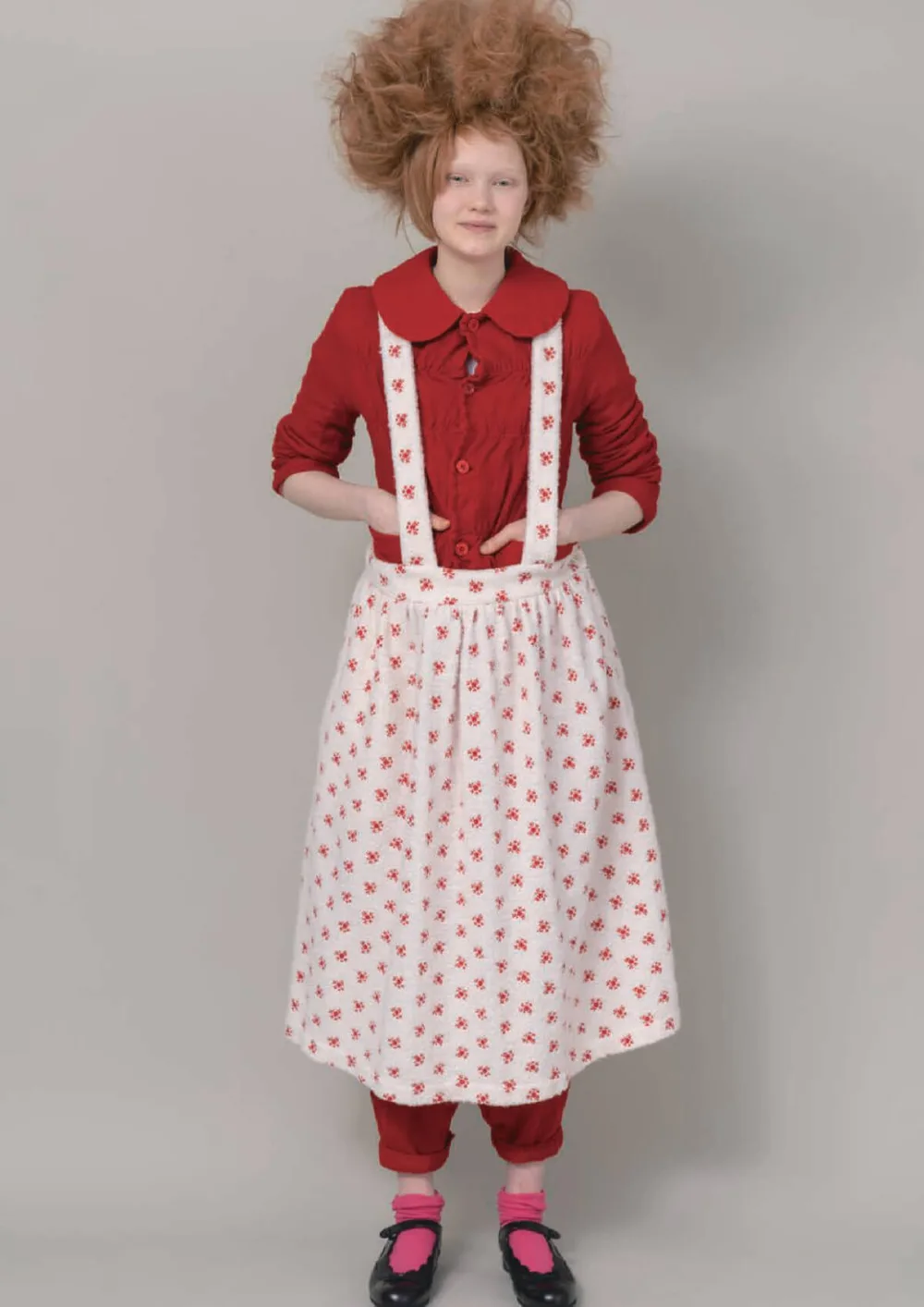コムデギャルソンガール 2021年秋冬 LOOK 11