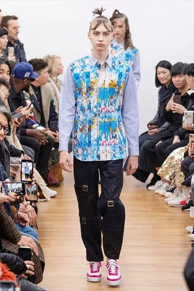 コムデギャルソンシャツ 2020秋冬 LOOK 30
