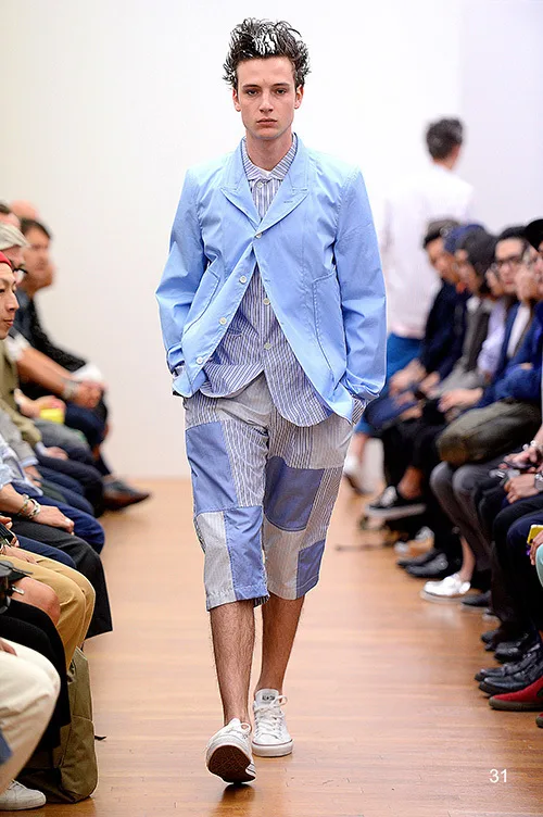 コムデギャルソンシャツ 2015春夏 LOOK 31