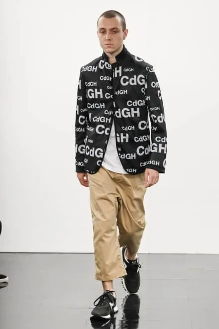 コムデギャルソンオム 2020春夏 LOOK 16