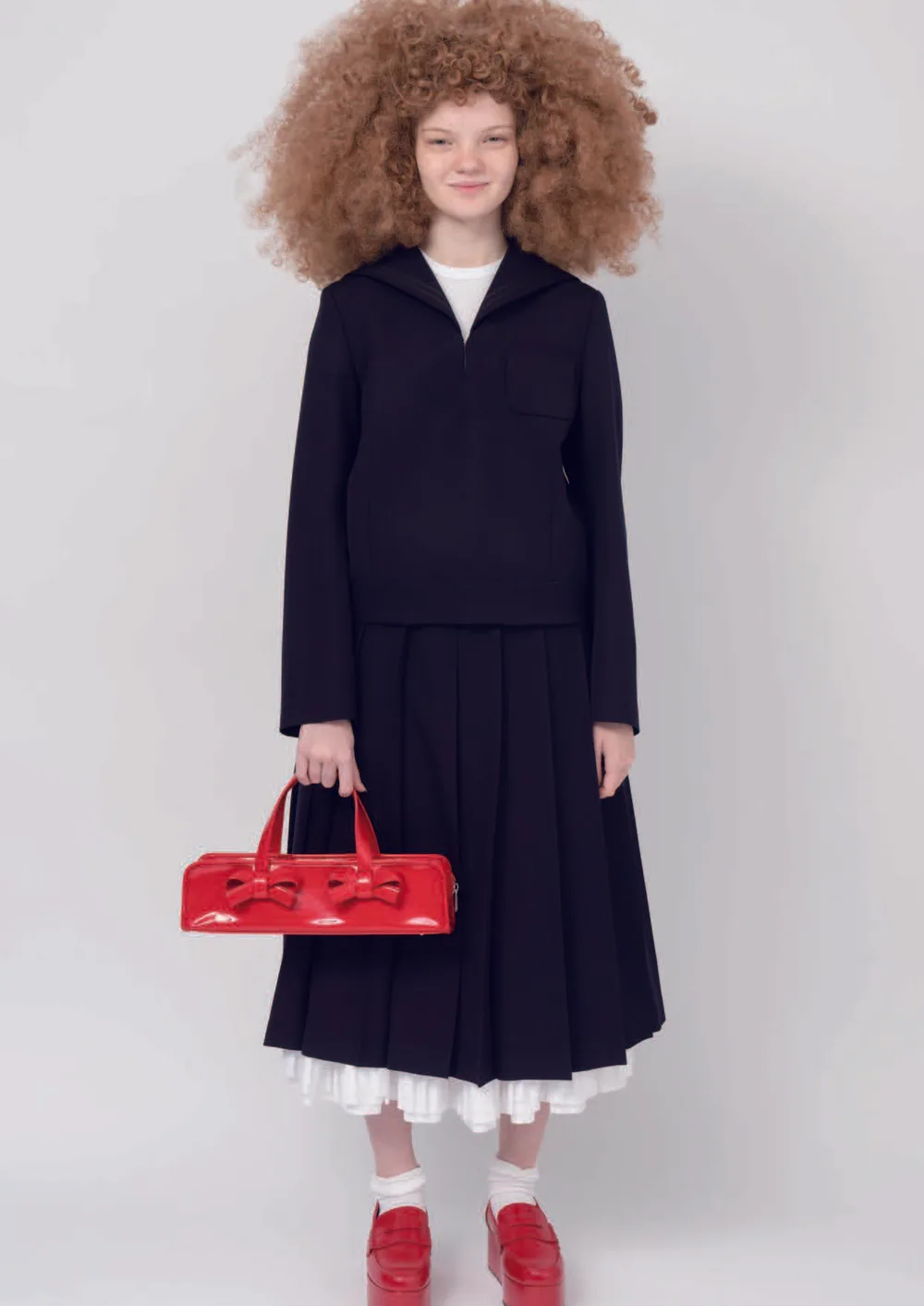 コムデギャルソンガール 2024年春夏 LOOK 3