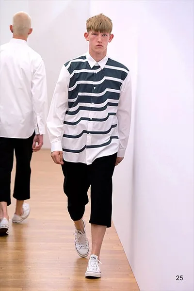 コムデギャルソンシャツ 2017春夏 LOOK 25