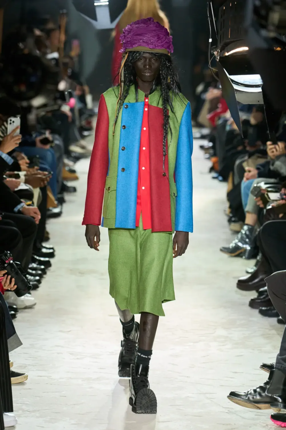 コムデギャルソンオムプリュス 2025年秋冬 LOOK 19