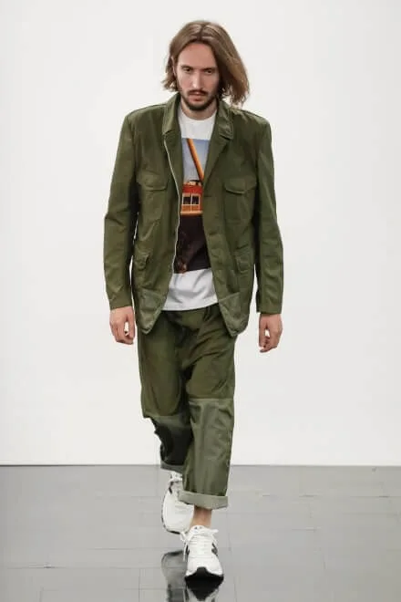 コムデギャルソンオム 2020春夏 LOOK 15