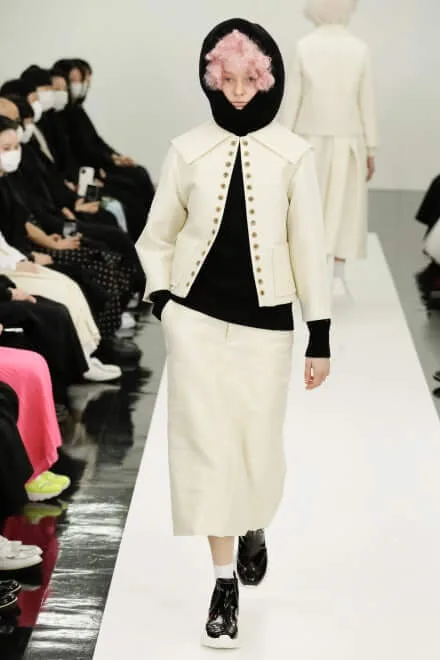 トリココムデギャルソン 2020秋冬 LOOK 34