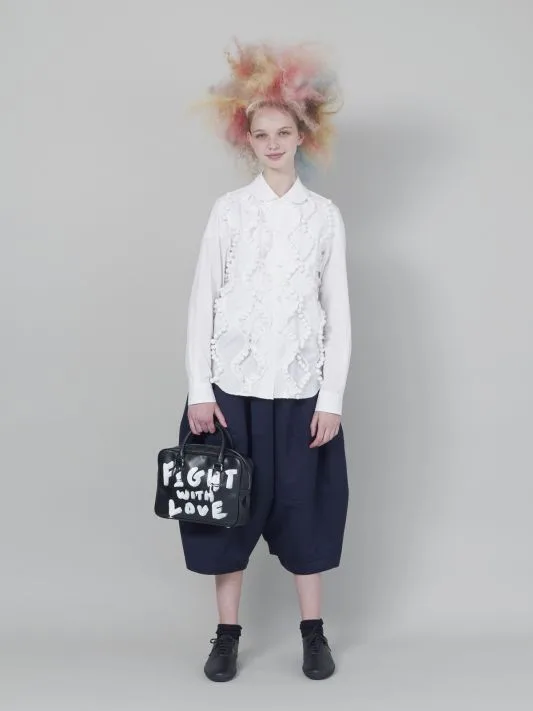 コムデギャルソンガール 2018秋冬 LOOK 35