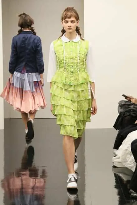 トリココムデギャルソン 2016春夏 LOOK 26