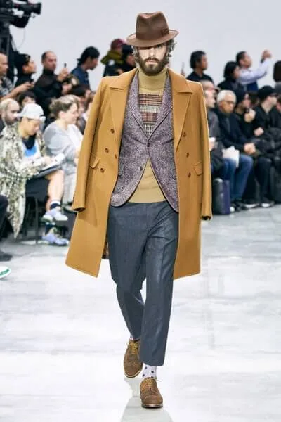 JUNYA MAN 2020 AWの同シーズン掲載写真。