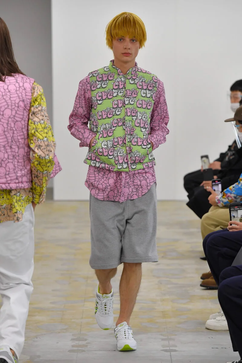 コムデギャルソンシャツ 2021年秋冬 LOOK 22