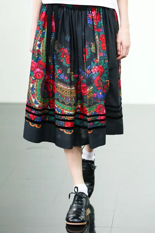 トリコ・コムデギャルソン 2014年春夏 LOOK 4 / VIEW 2