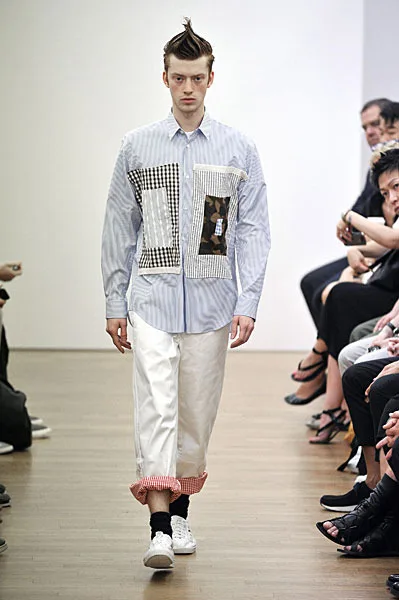 コムデギャルソンシャツ 2011春夏 LOOK 6