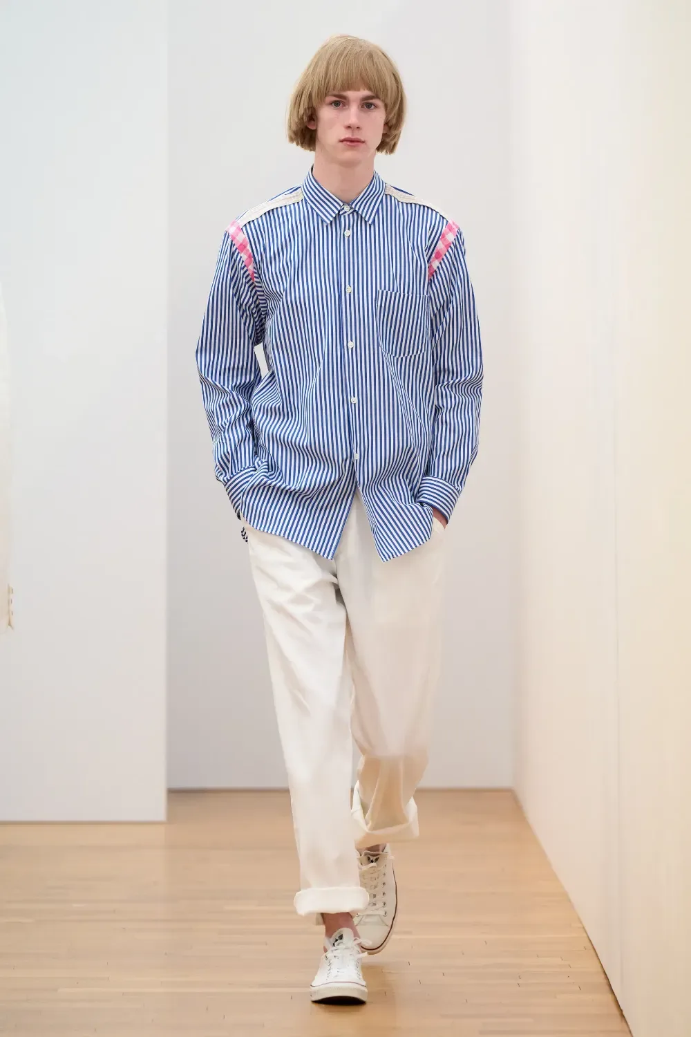 コムデギャルソンシャツ 2025年春夏 LOOK 30