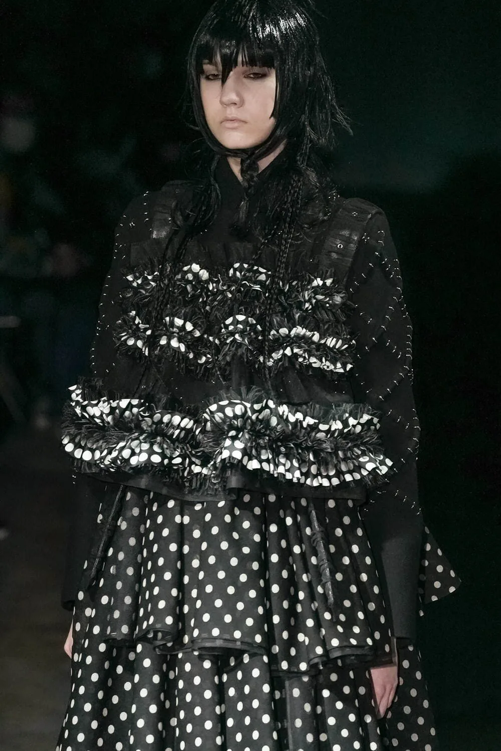 ノワールケイニノミヤ 2021年秋冬 LOOK 18 / VIEW 2